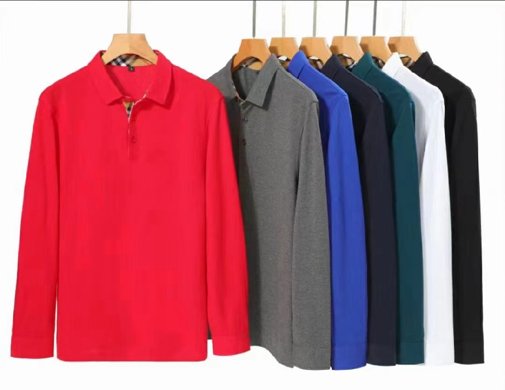 長(zhǎng)袖POLO衫定制，低調(diào)大氣，簡(jiǎn)單商務(wù)。