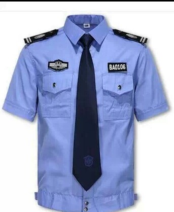 保安夏裝襯衣，短袖保安襯衣。